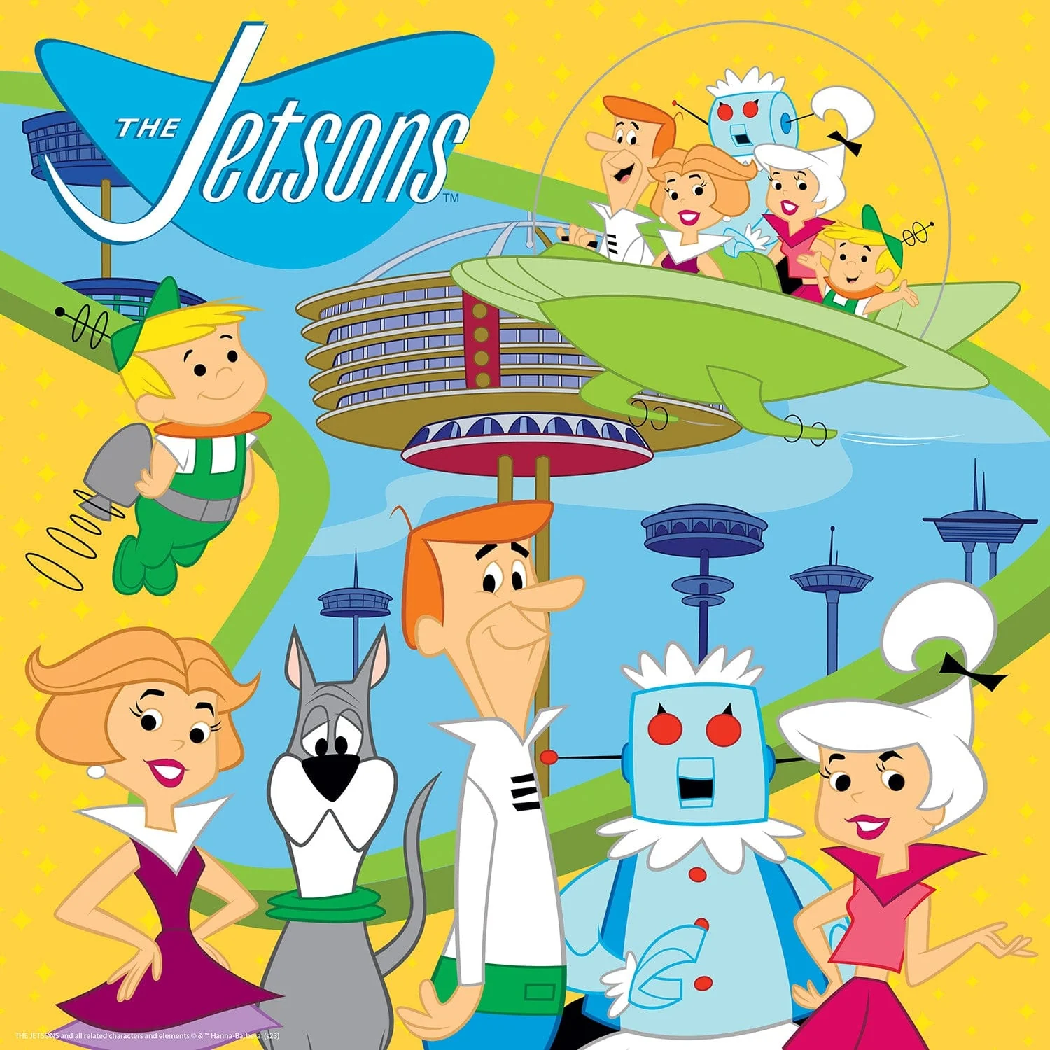 Hanna-Barbera - The Jetsons 500 Piece Jigsaw Puzzle - Image 2