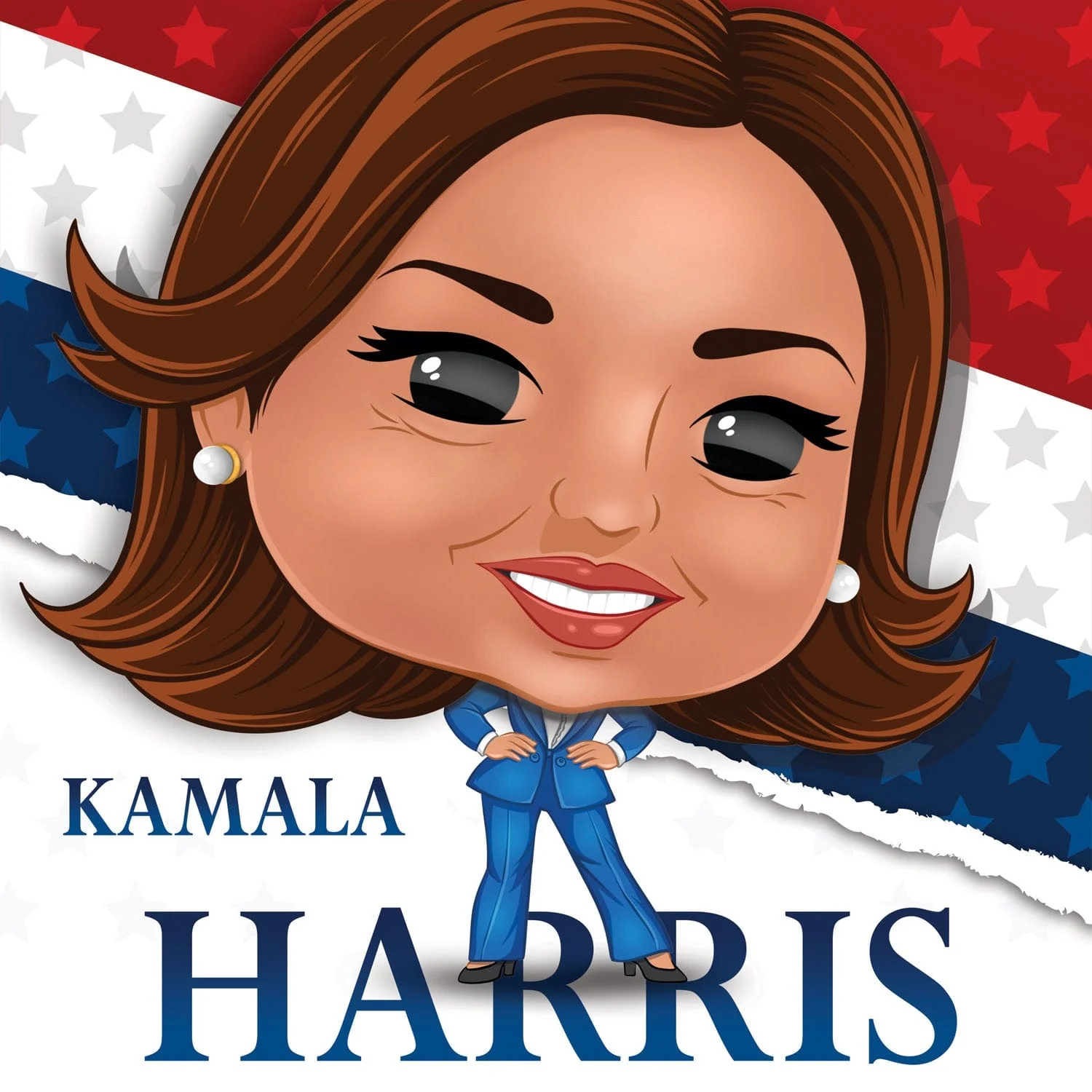 Kamala Harris 100 Piece Jigsaw Puzzle - Image 2