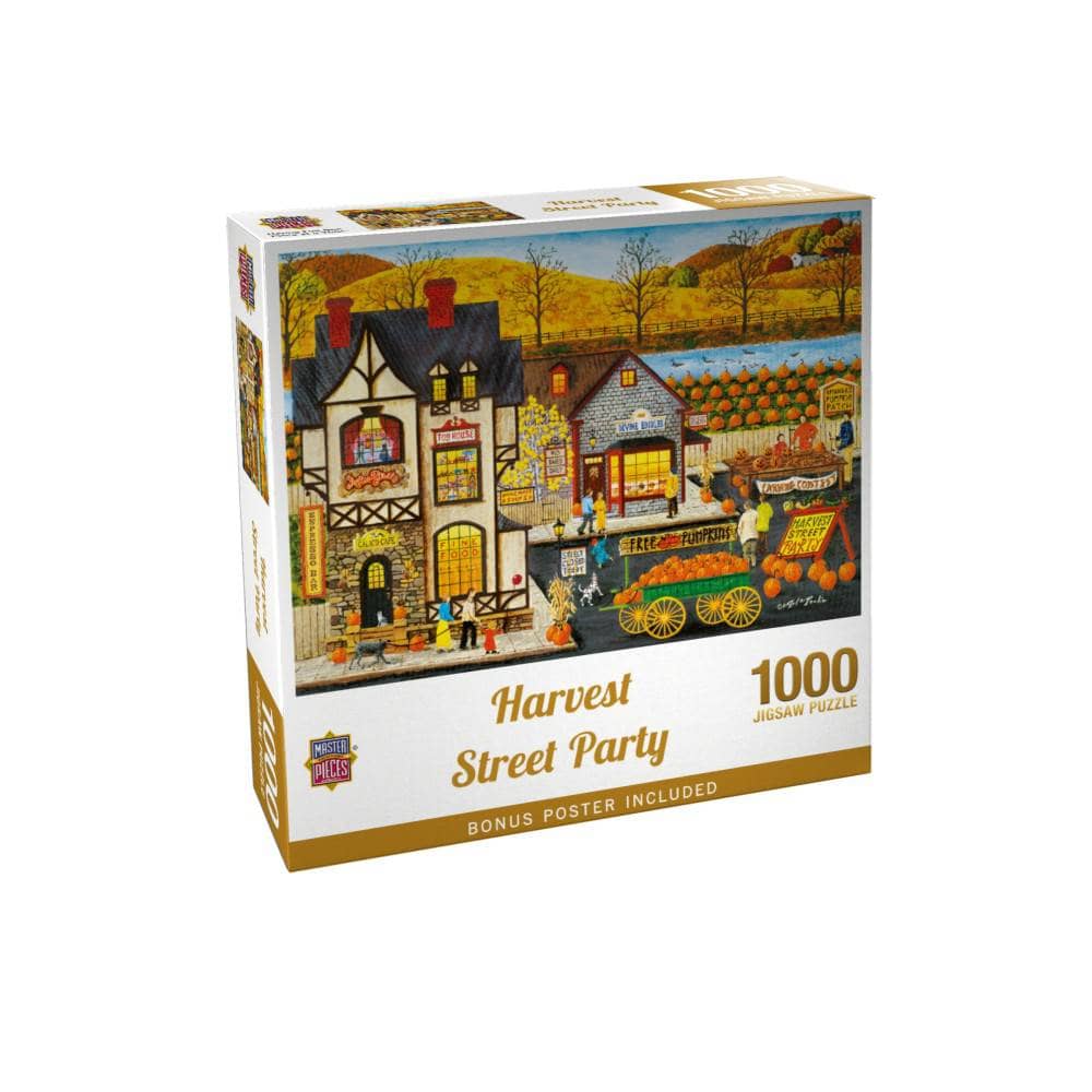Harvest Street Party - Jigsaw Puzzle - Image 2
