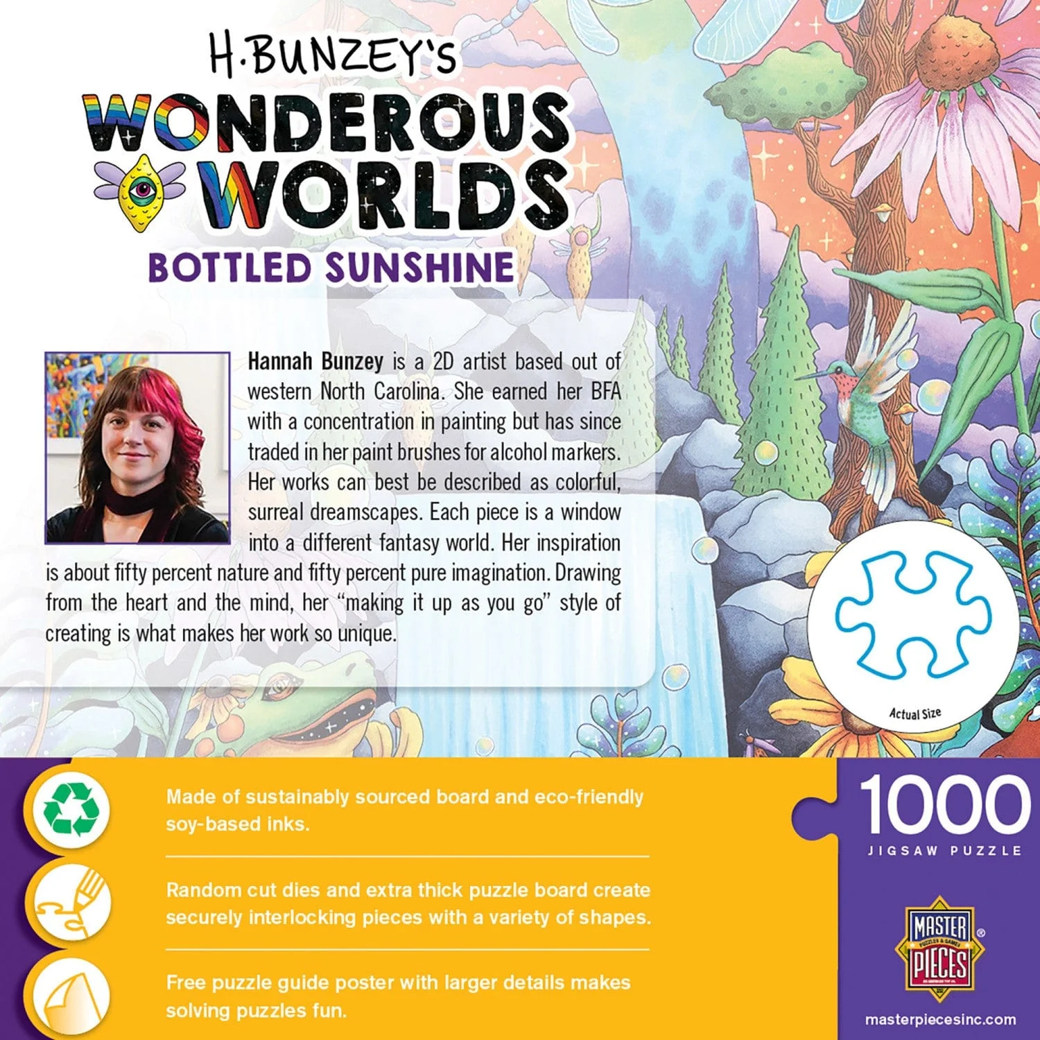 Wonderous Worlds - Bottled Sunshine 1000 Piece Jigsaw Puzzle - Image 3