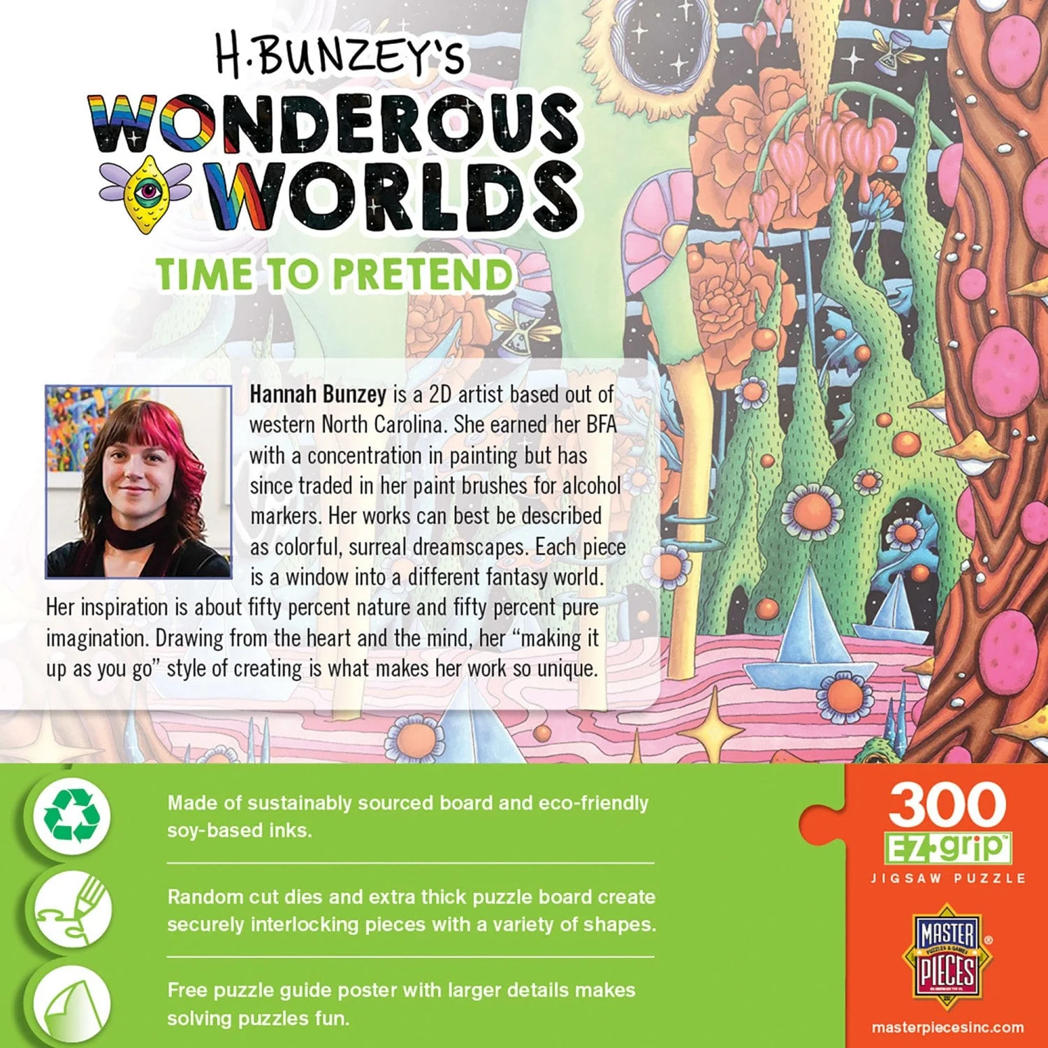 Wonderous Worlds - Time to Pretend 300 Piece EZ Grip Jigsaw Puzzle - Image 3