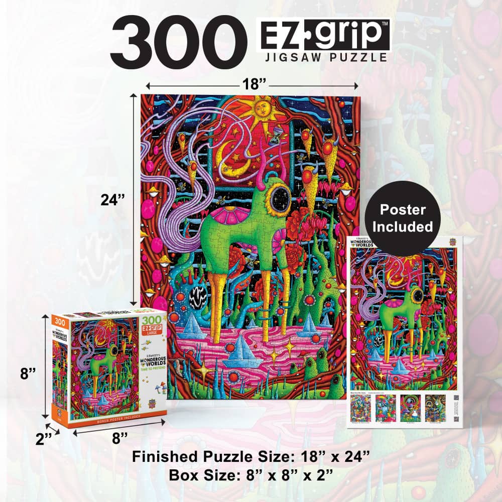 Wonderous Worlds - Time to Pretend 300 Piece EZ Grip Jigsaw Puzzle - Image 5