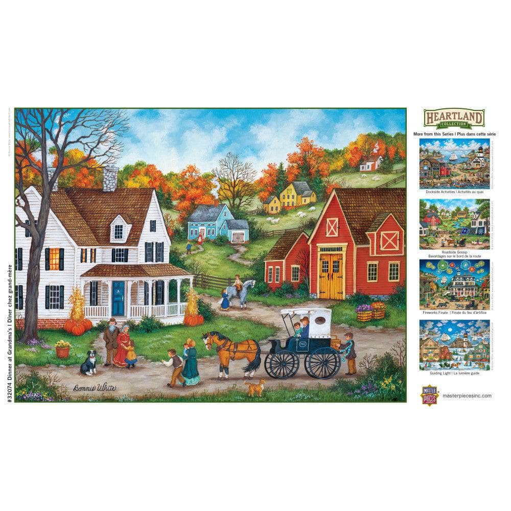 Heartland - Dinner at Grandmas 550 Piece Jigsaw Puzzle - Image 4