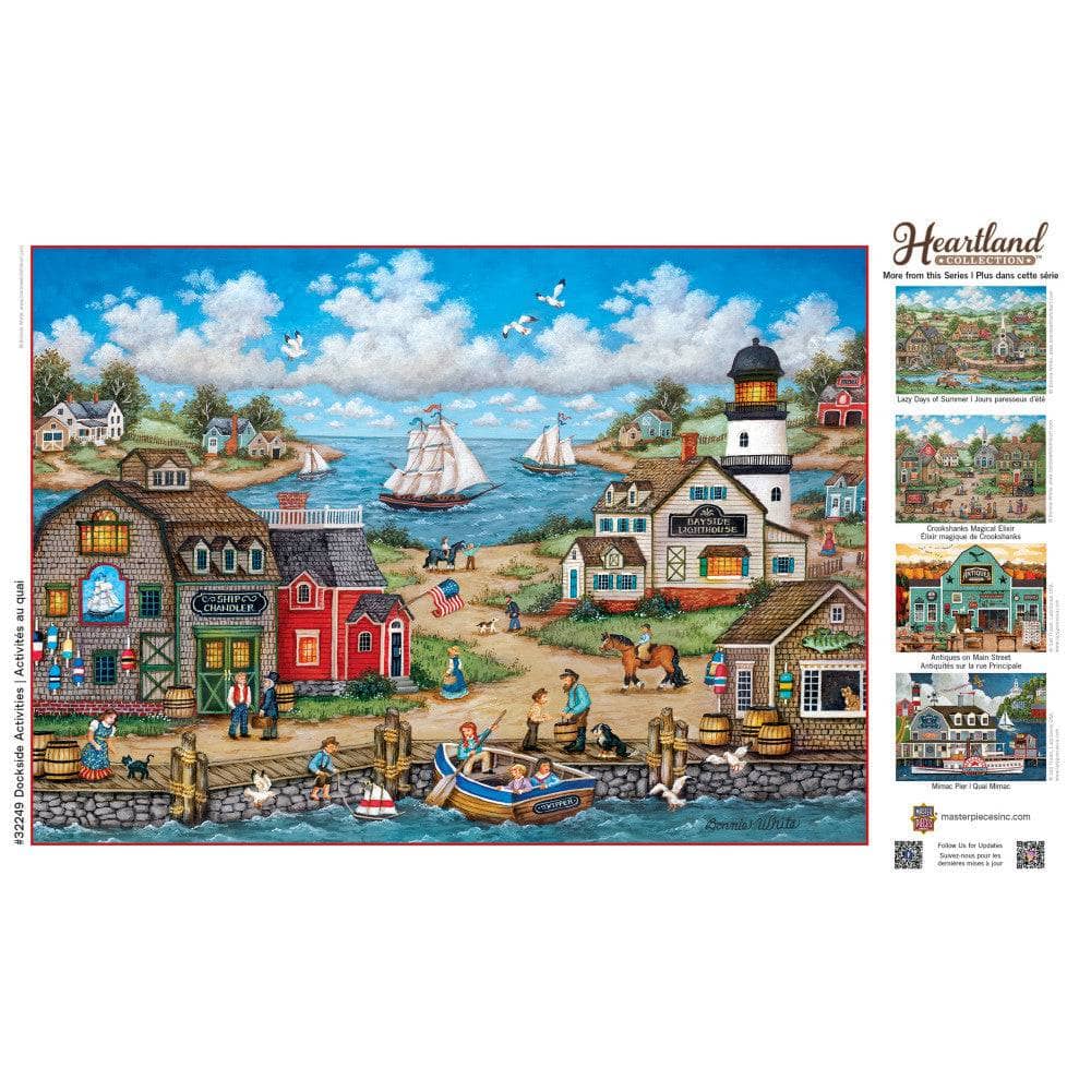Heartland - Dockside Activities 500 Piece Jigsaw Puzzle - Image 4
