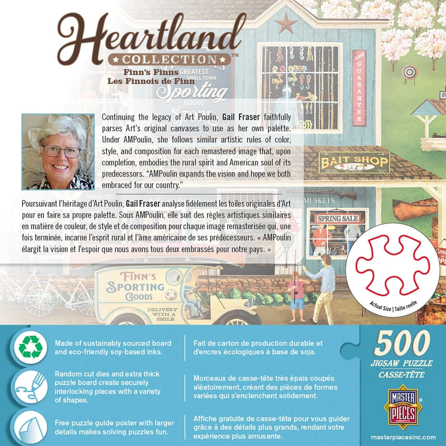 Heartland - Finn's Finns 500 Piece Jigsaw Puzzle - Image 3