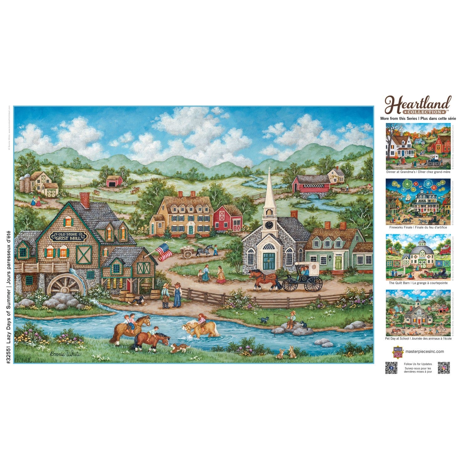 Heartland - Lazy Days of Summer 500 Piece Jigsaw Puzzle - Image 4