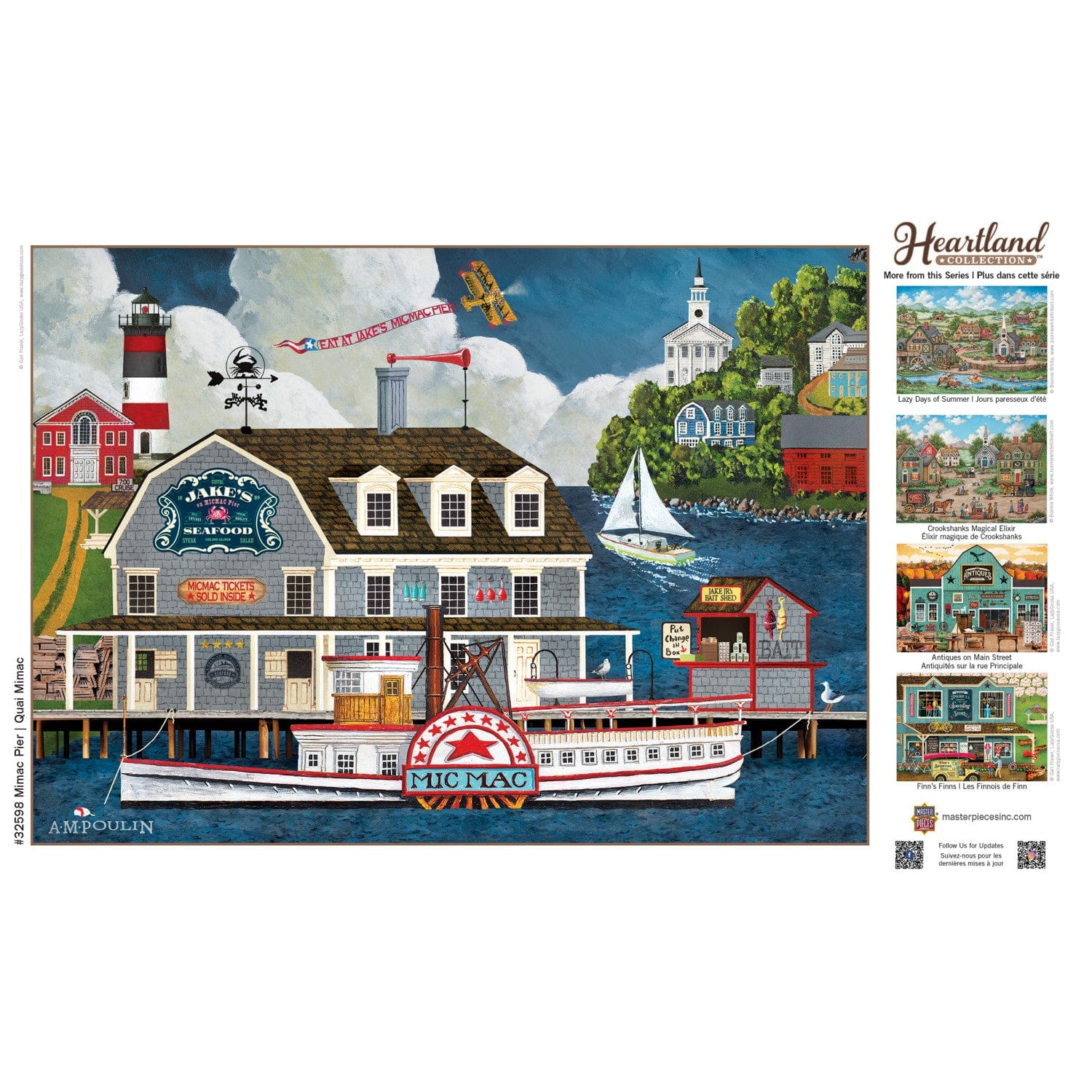 Heartland - Mimac Pier 500 Piece Jigsaw Puzzle - Image 4