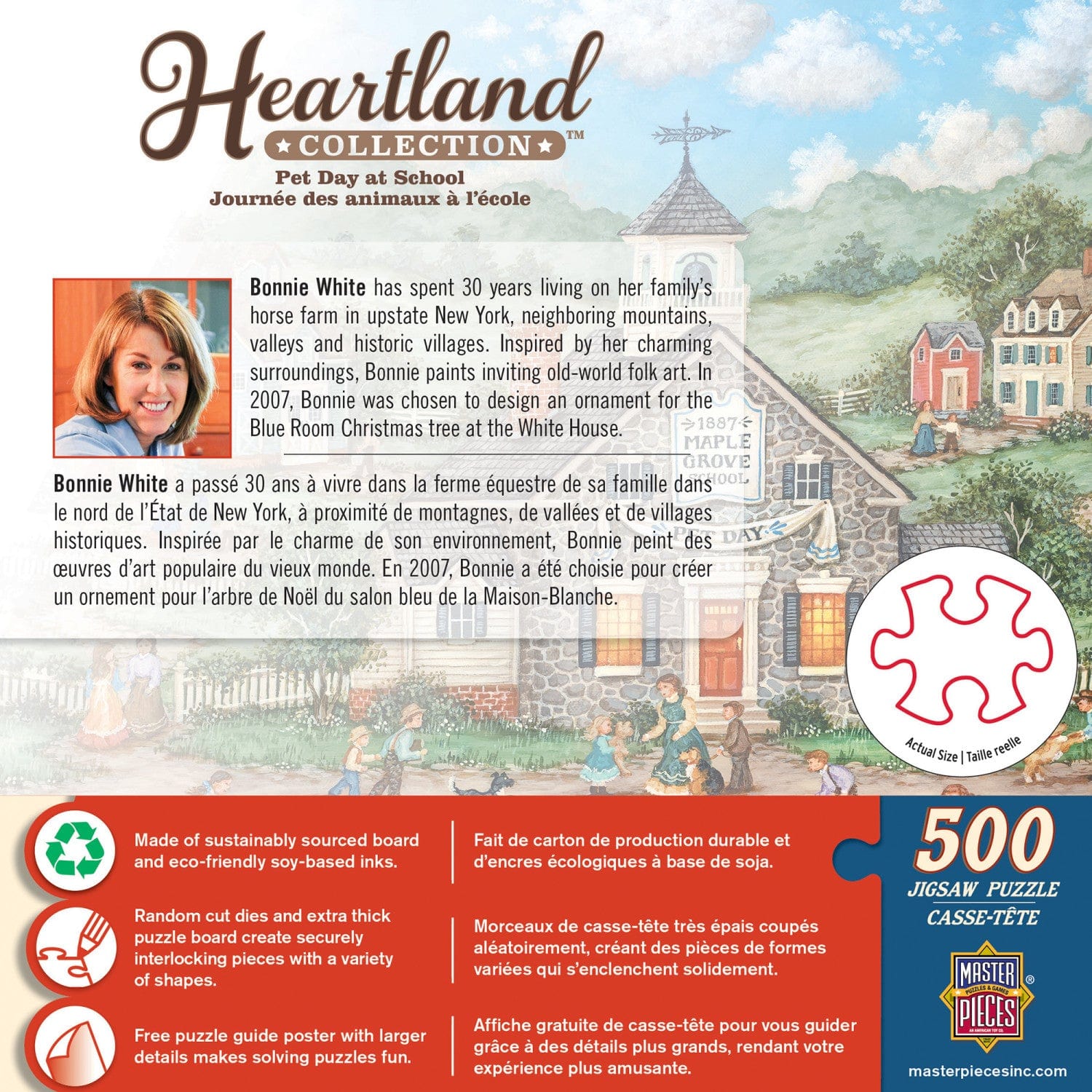 Heartland - Pet Day at School 500 Piece Jigsaw Puzzle - Image 3