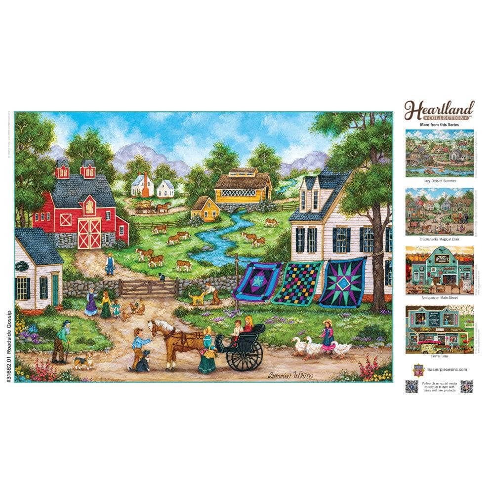 Heartland - Roadside Gossip 500 Piece Jigsaw Puzzle - Image 4