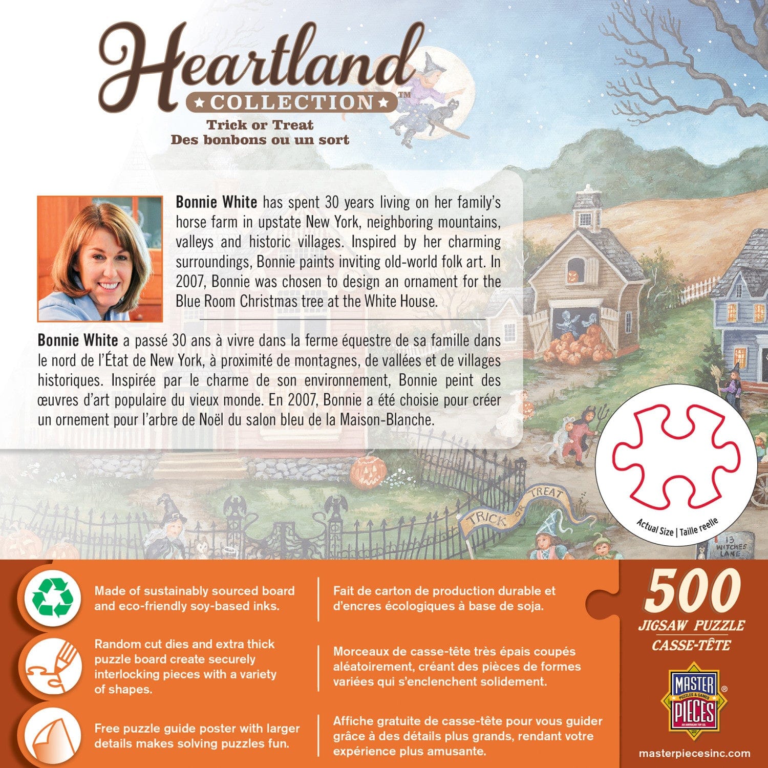 Heartland - Trick or Treat 500 Piece Jigsaw Puzzle - Image 3