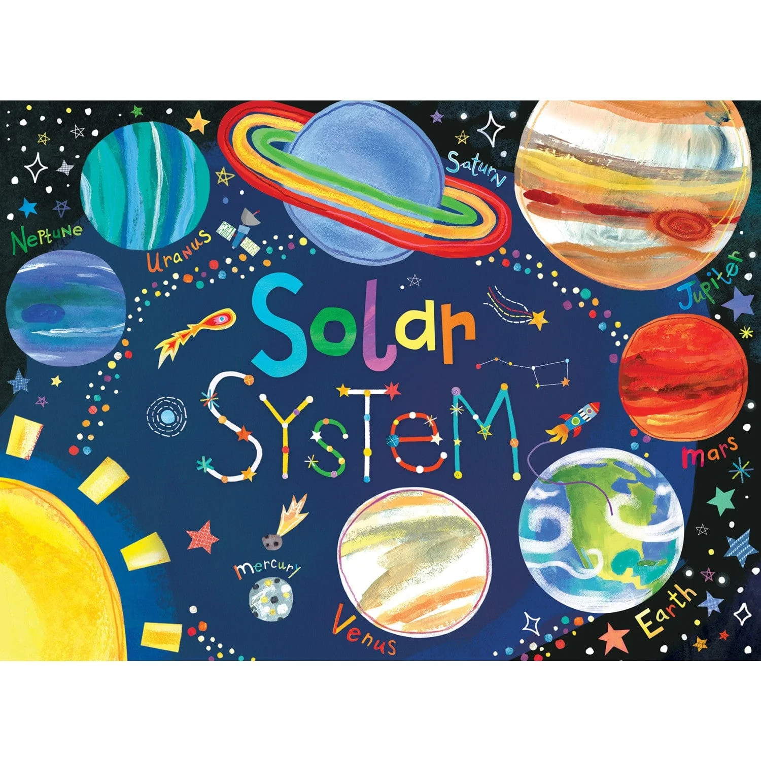 Hello, World! - Solar System 60 Piece Jigsaw Puzzle - Image 2