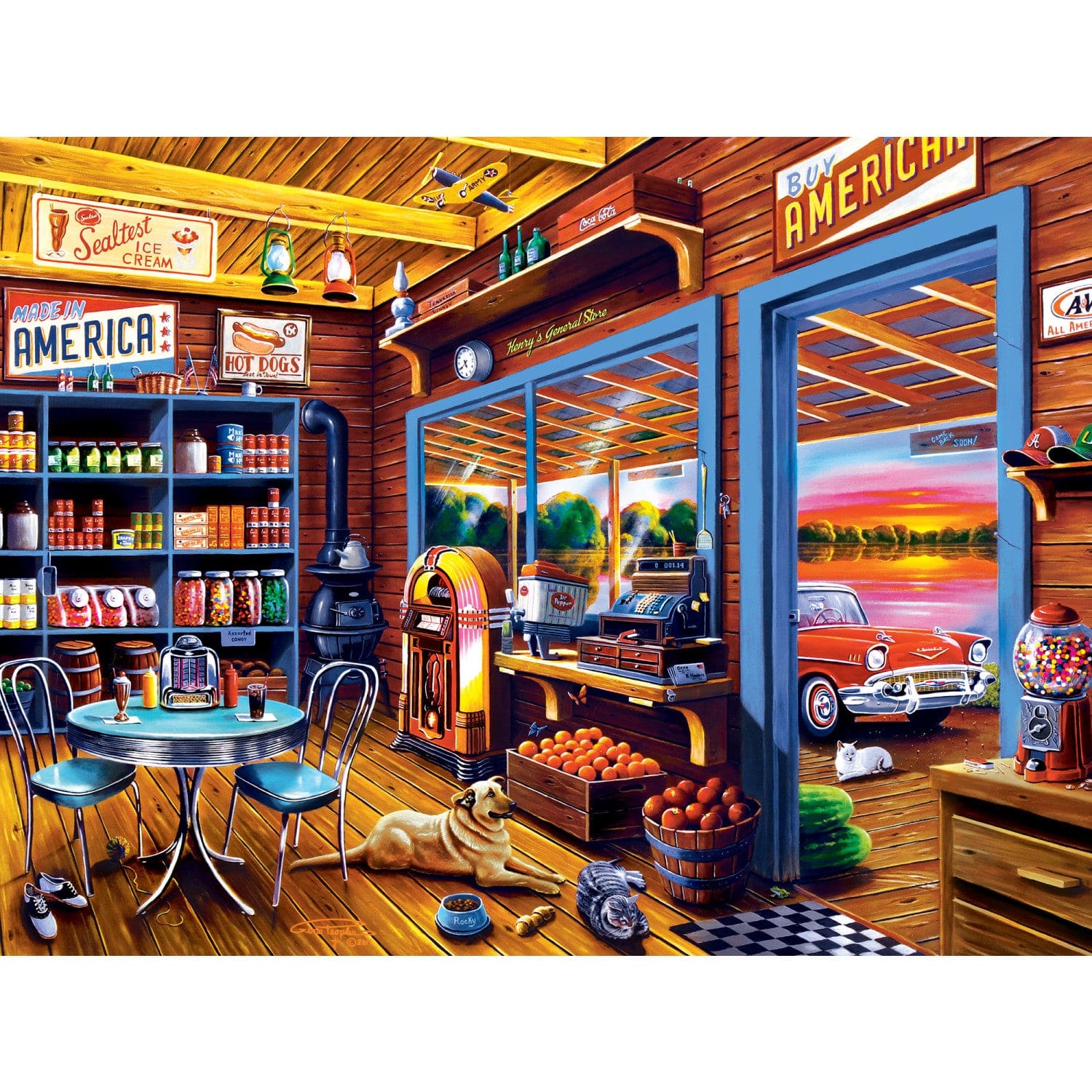 Henry's General Store - Jigsaw Puzzle