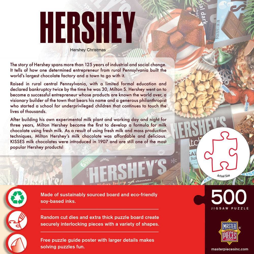 Hershey's Christmas - 500 Piece Jigsaw Puzzle - Image 3