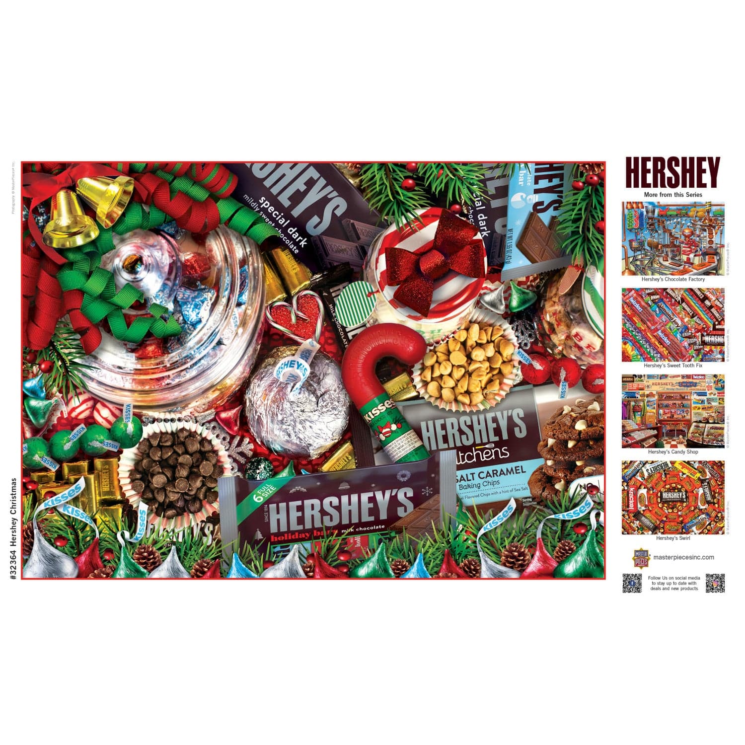 Hershey's Christmas - 500 Piece Jigsaw Puzzle - Image 4