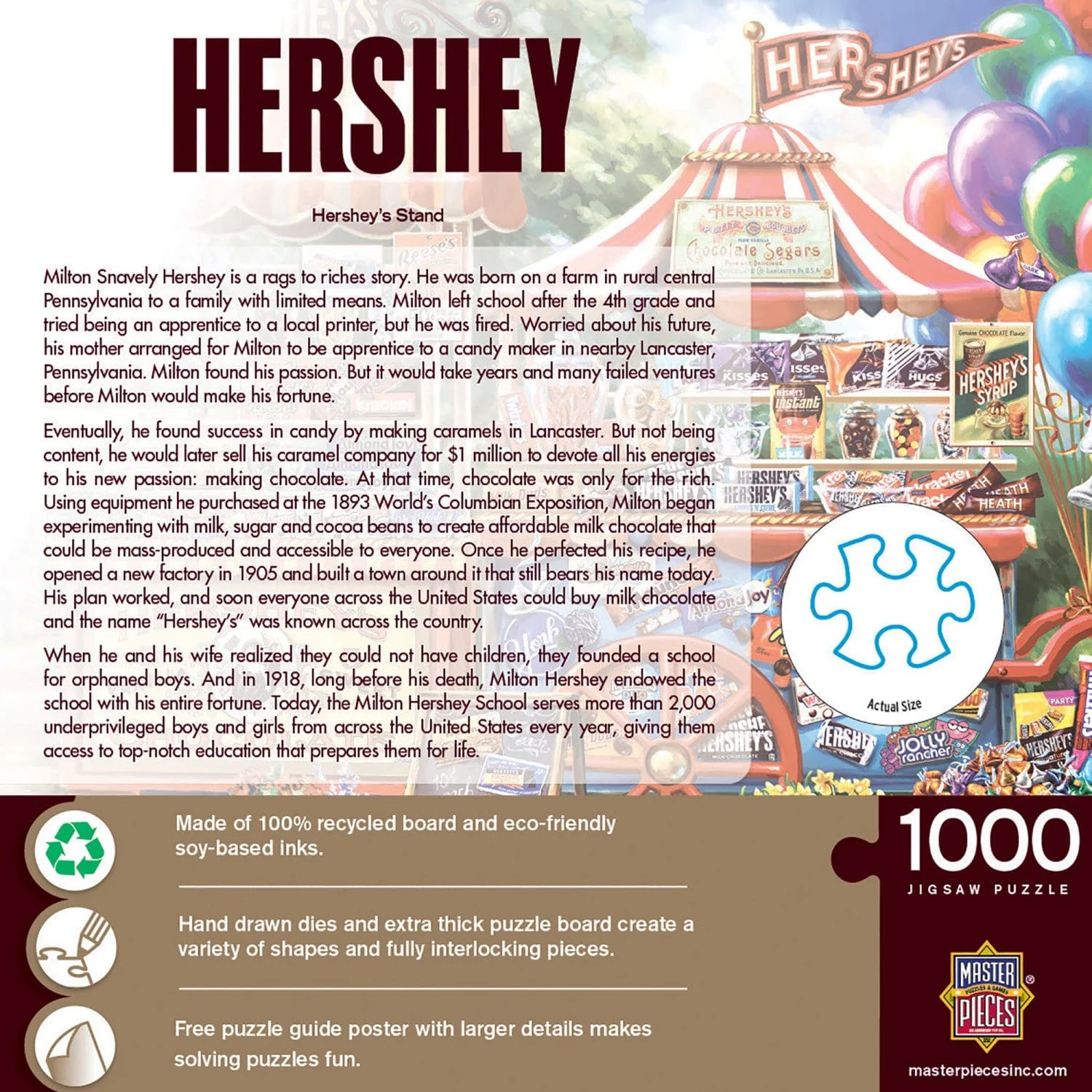 Hershey's Stand - 1000 Piece Jigsaw Puzzle - Image 3