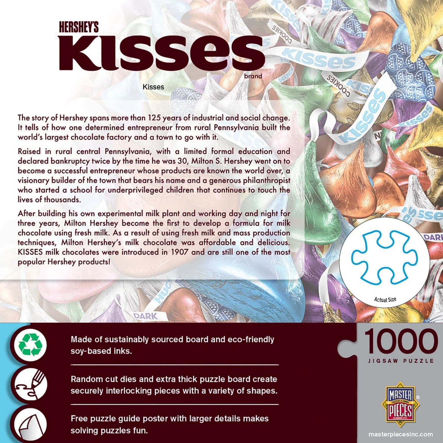 Hershey's Kisses - 1000 Piece Jigsaw Puzzle - Image 3