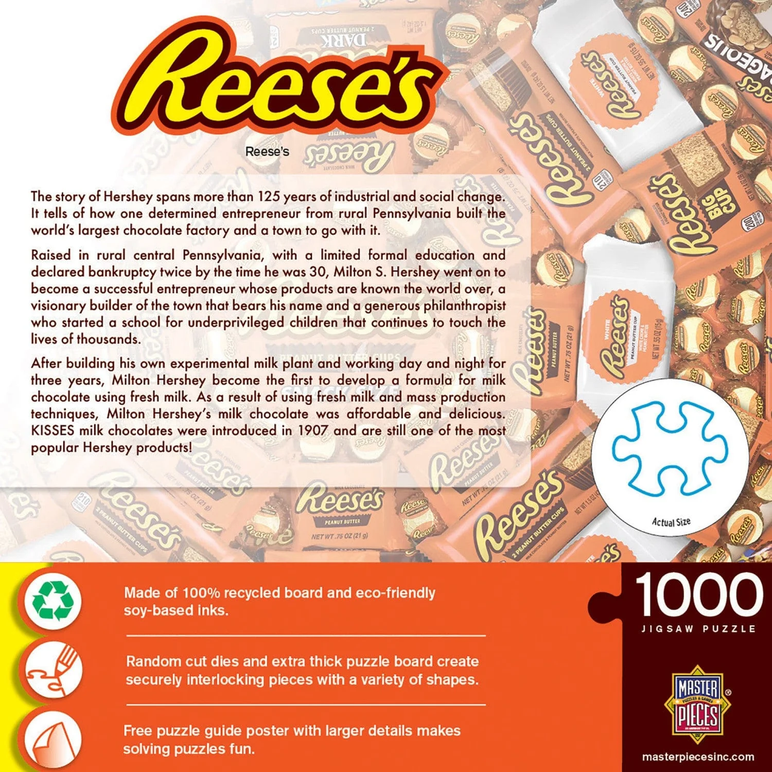 Hershey's Reese's - 1000 Piece Jigsaw Puzzle - Image 3