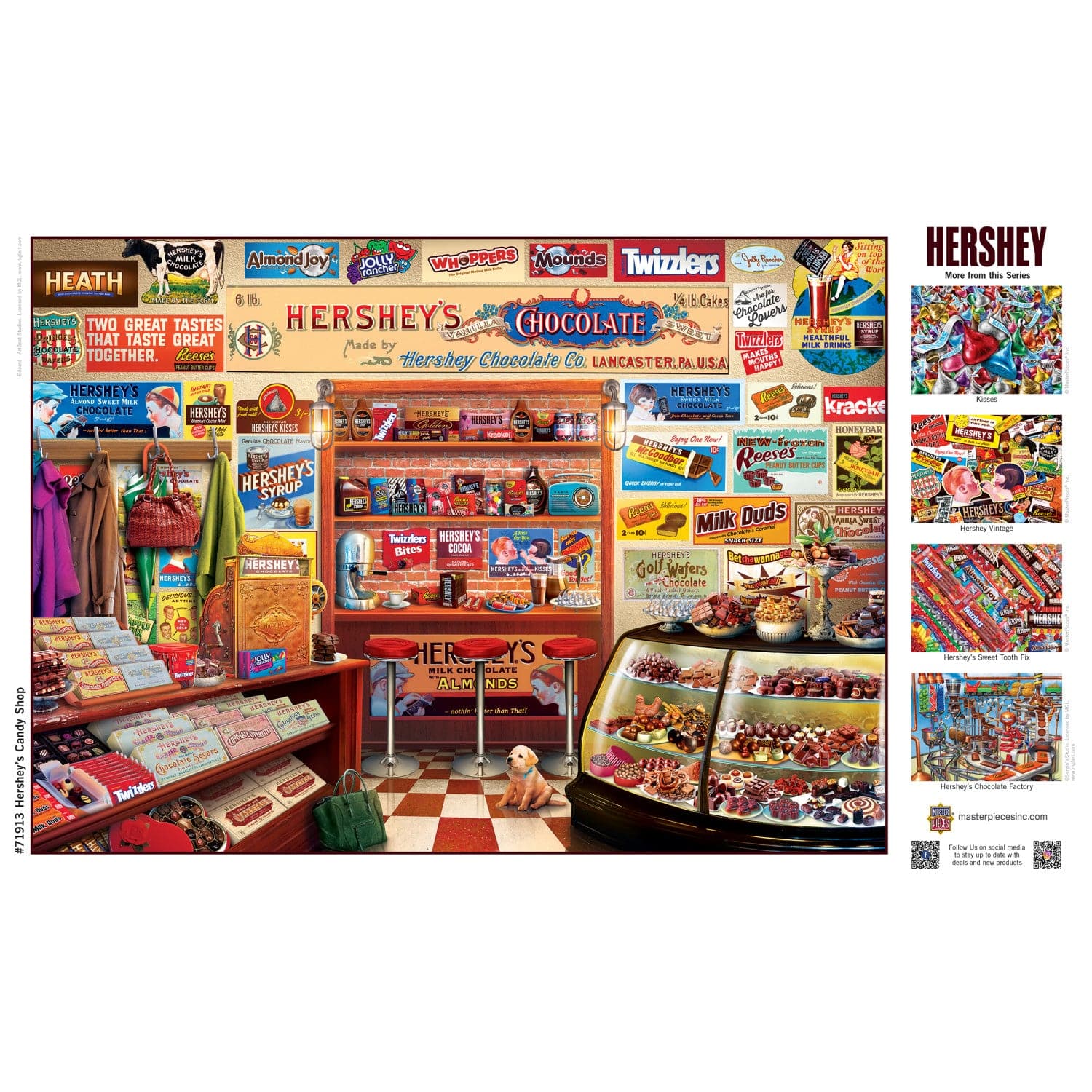 Hershey's Candy Shop - 1000 Piece Jigsaw Puzzle - Image 4