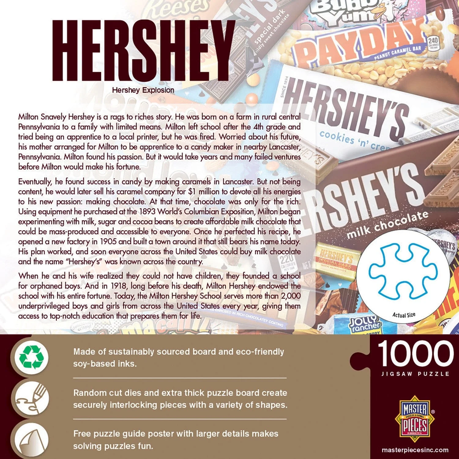 Hershey's Explosion - 1000 Piece Jigsaw Puzzle - Image 3