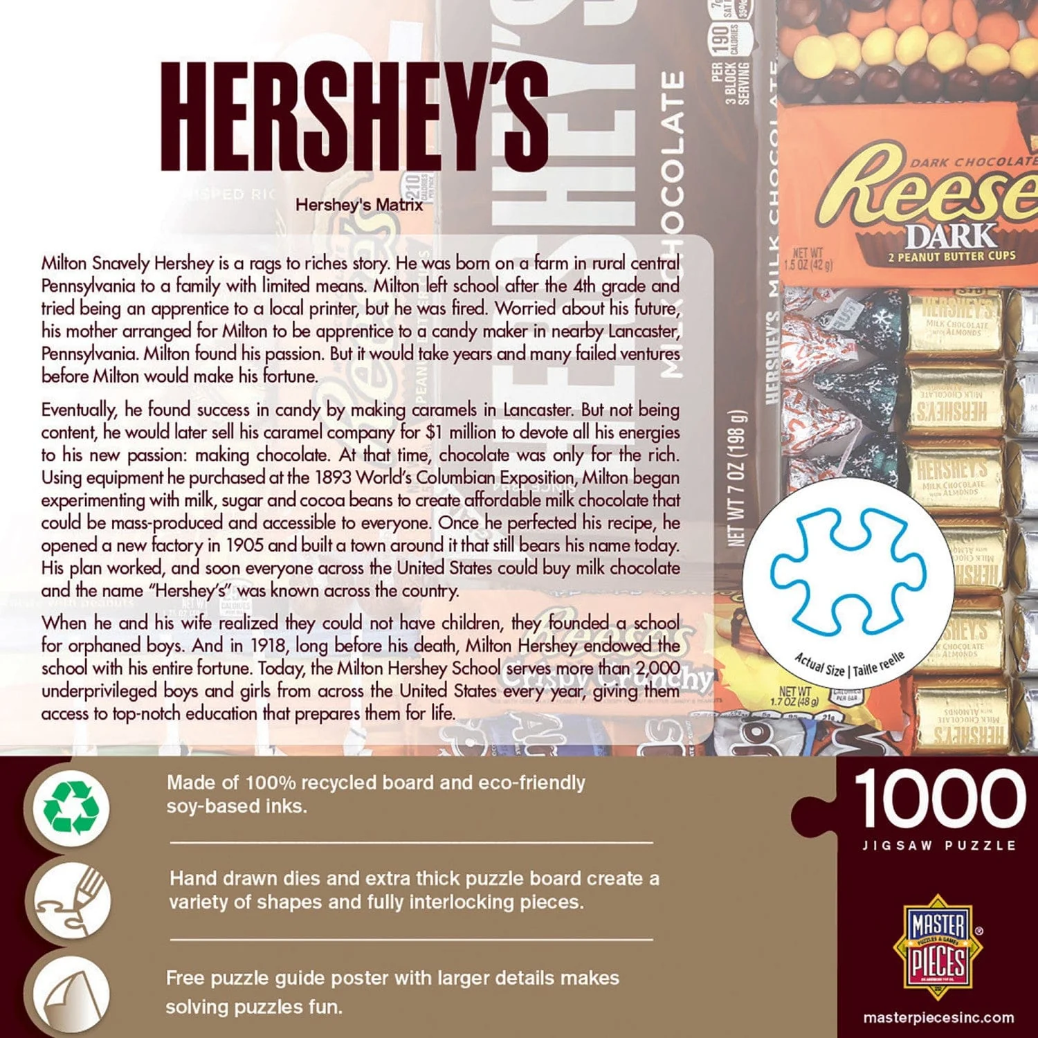 Hershey's Matrix - 1000 Piece Jigsaw Puzzle - Image 3