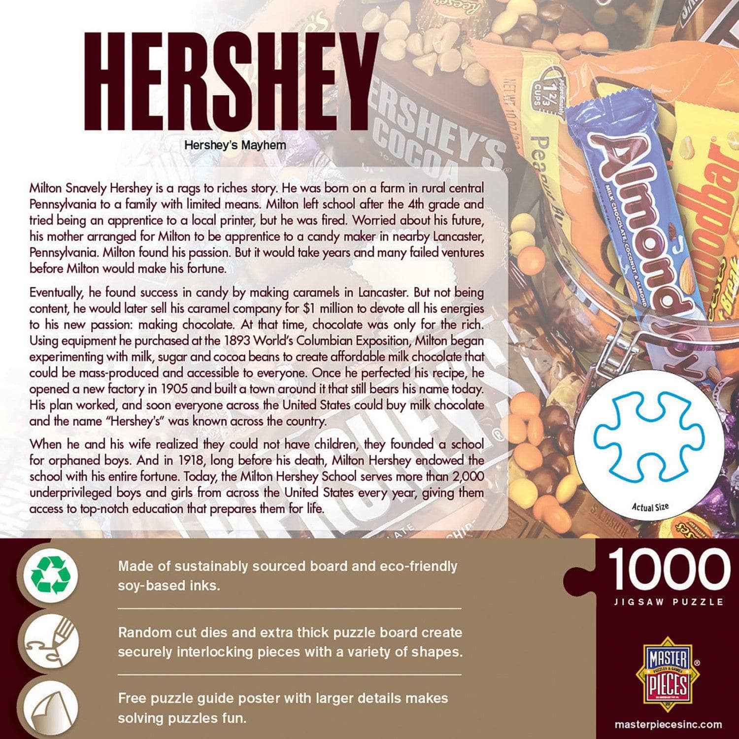 Hershey's Mayhem - 1000 Piece Jigsaw Puzzle - Image 3