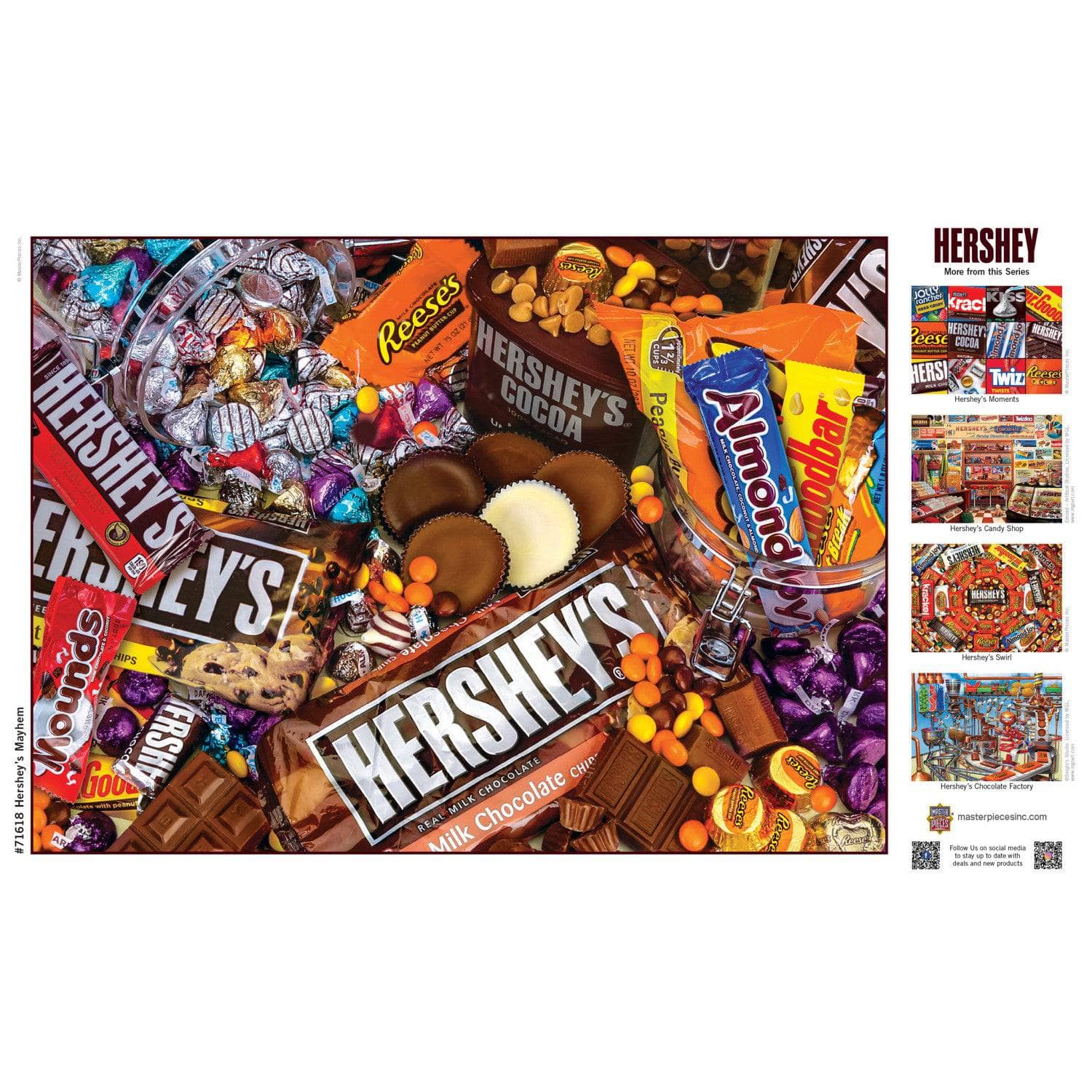 Hershey's Mayhem - 1000 Piece Jigsaw Puzzle - Image 4