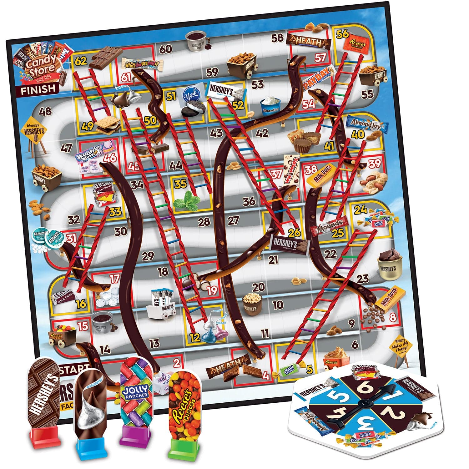 Hershey's - Slides and Ladders Board Game - Image 2