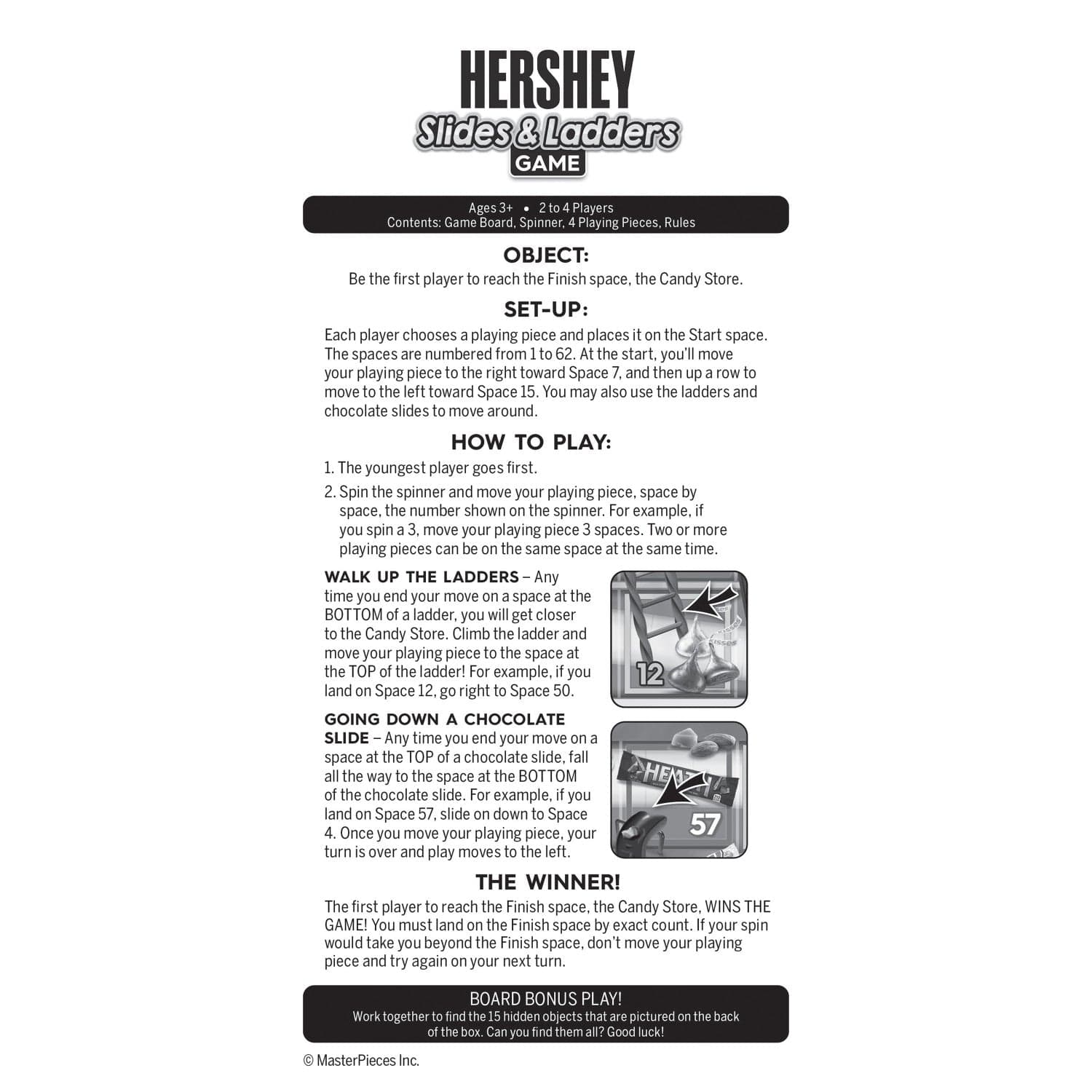 Hershey's - Slides and Ladders Board Game - Image 4