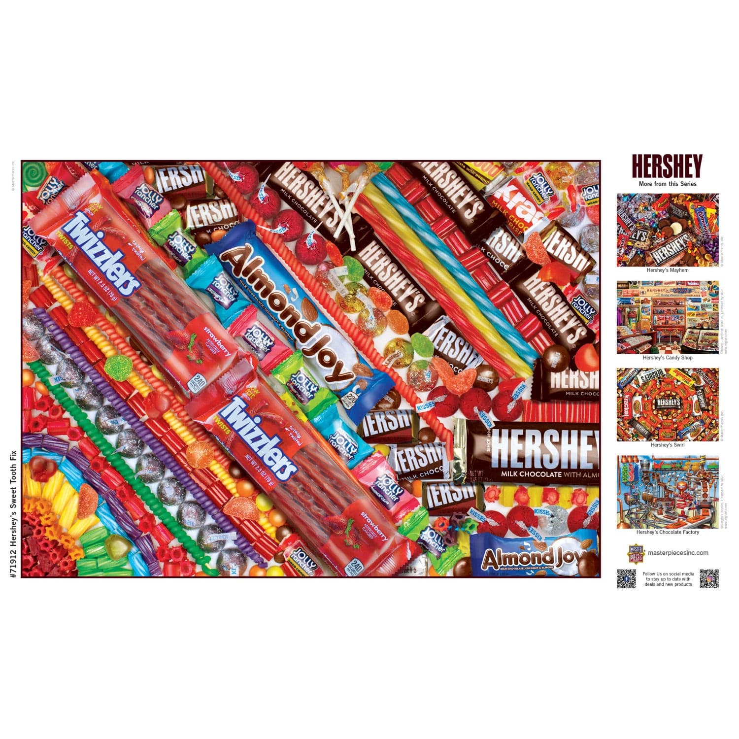 Hershey's Sweet Tooth Fix - 1000 Piece Jigsaw Puzzle - Image 4