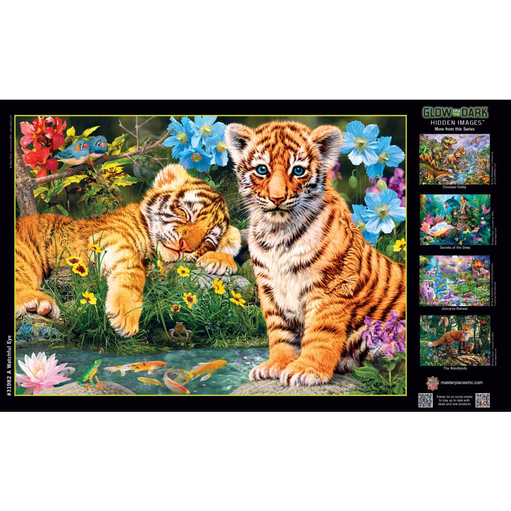 Hidden Images - A Watchful Eye 500 Piece Jigsaw Puzzle - Image 4