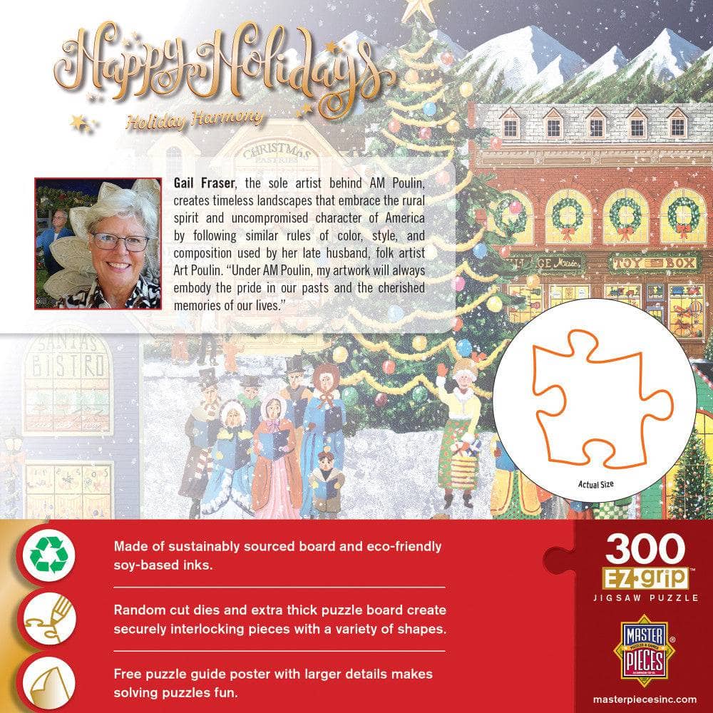 Happy Holidays - Holiday Harmony 300 Piece EZ Grip Jigsaw Puzzle - Image 3