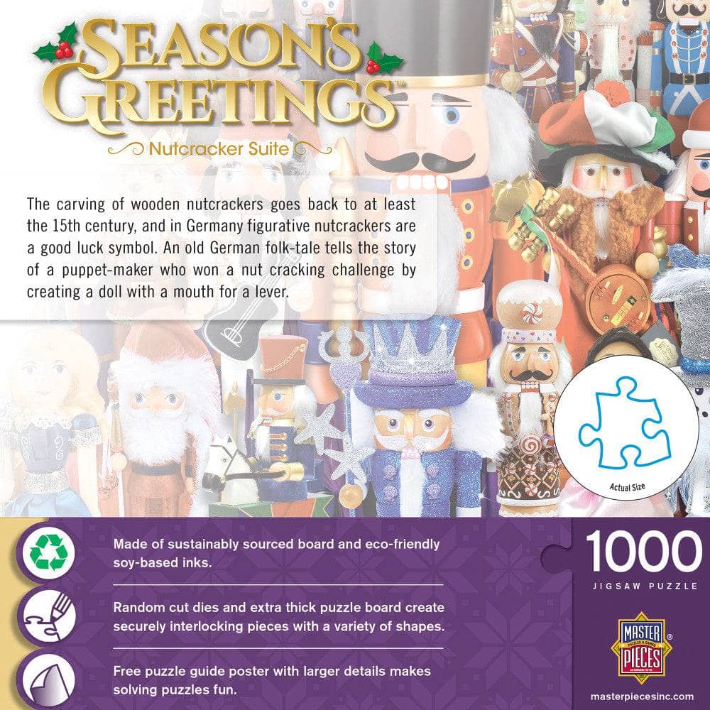 Season's Greetings - Nutcracker Suite 1000 Piece Jigsaw Puzzle - Image 3