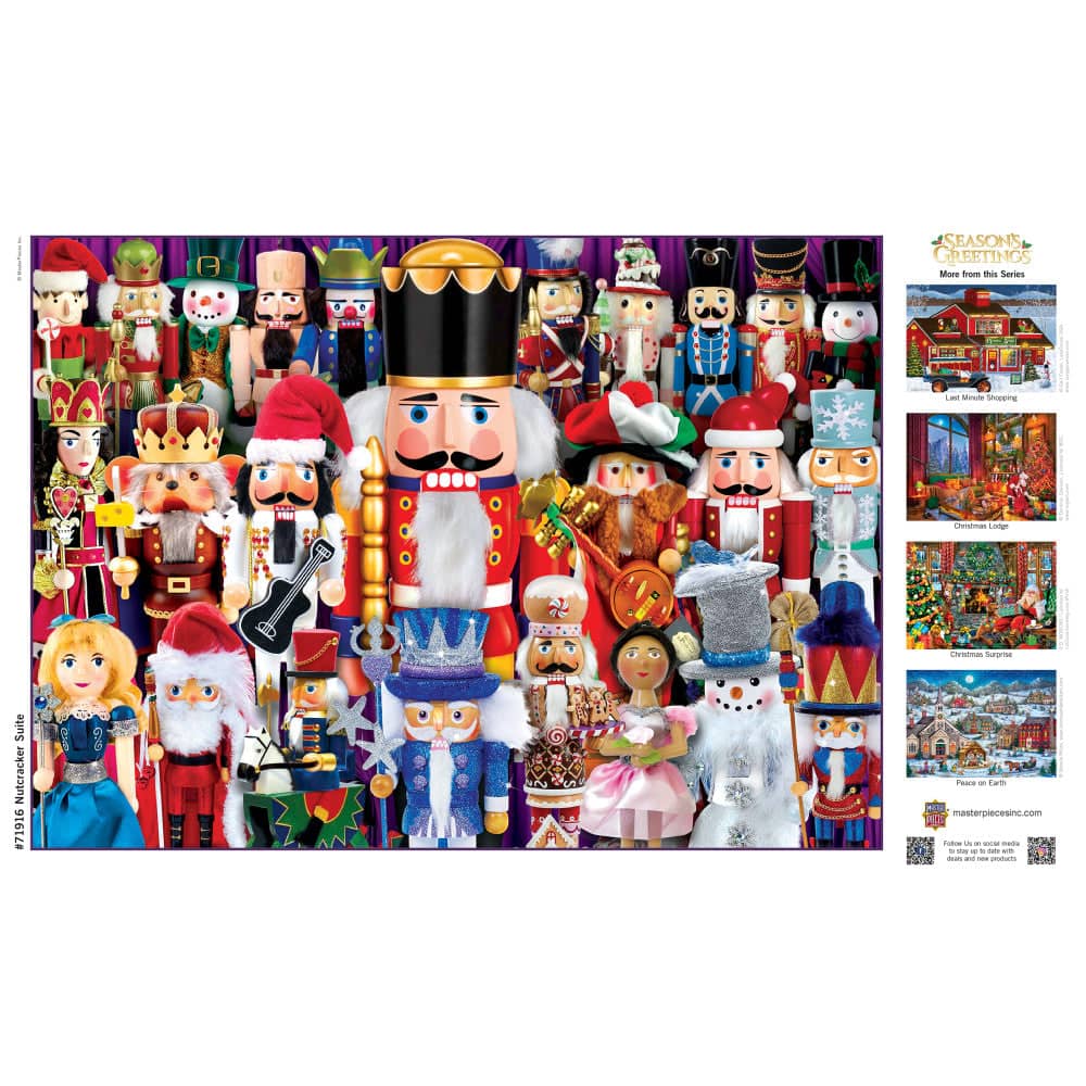 Season's Greetings - Nutcracker Suite 1000 Piece Jigsaw Puzzle - Image 4