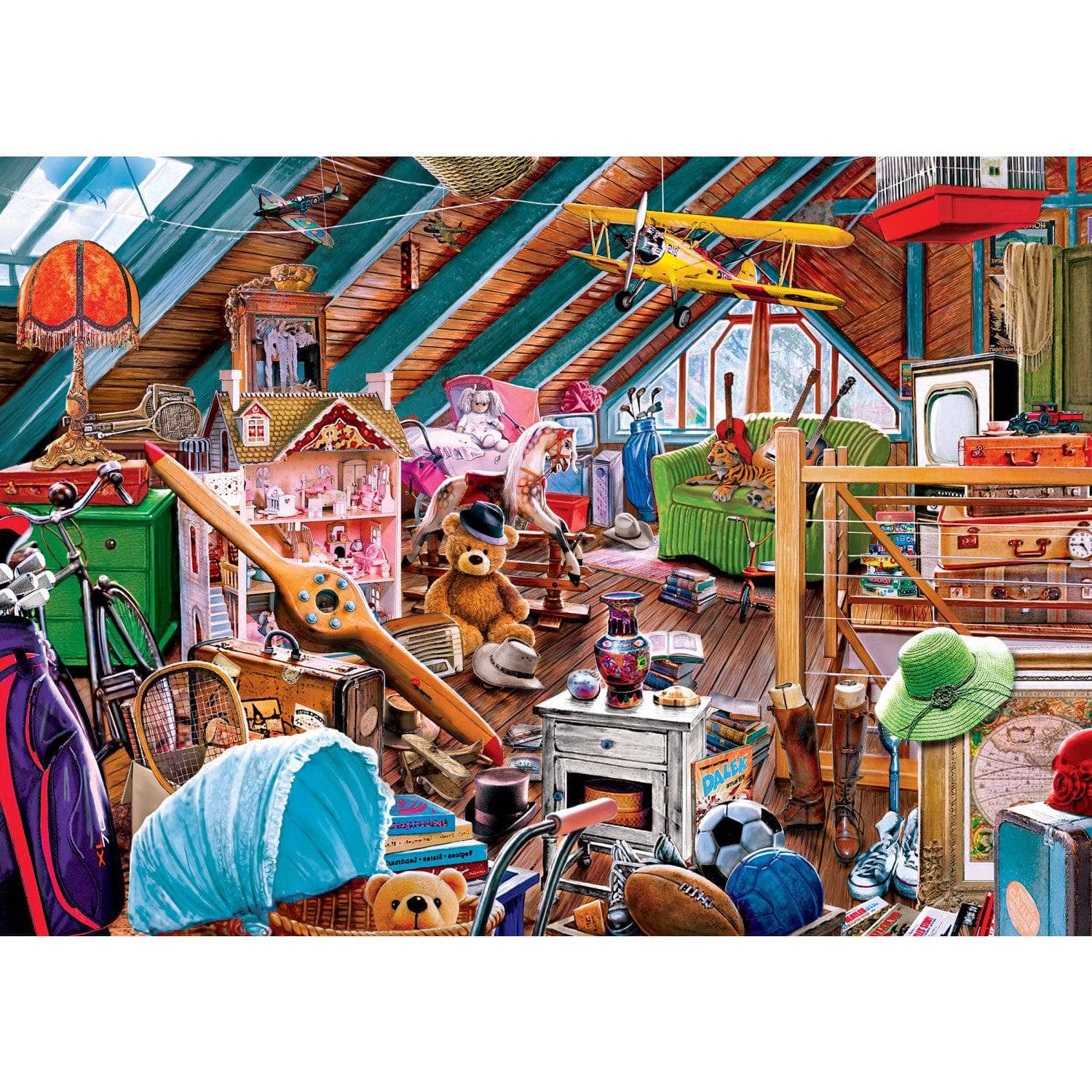 Home Sweet Home - Attic Secrets 500 Piece Jigsaw Puzzle - Image 2