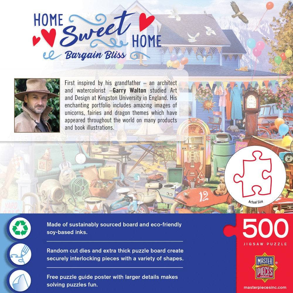 Home Sweet Home - Bargain Bliss 500 Piece Jigsaw Puzzle - Image 3