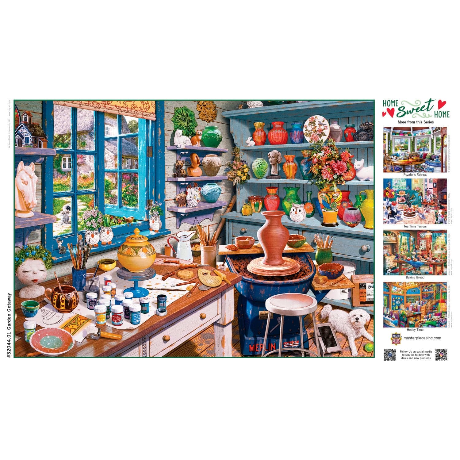 Home Sweet Home - Garden Getaway 500 Piece Jigsaw Puzzle - Image 4