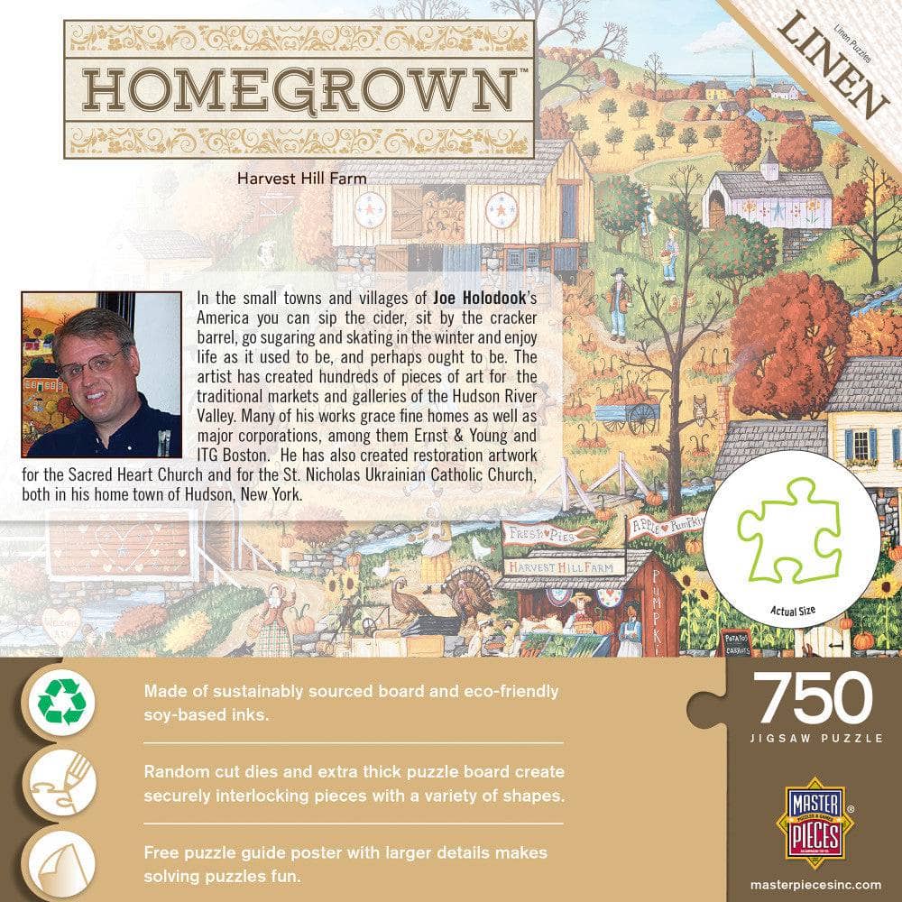 Homegrown - Harvest Hill Farm 750 Piece Jigsaw Puzzle - Image 3