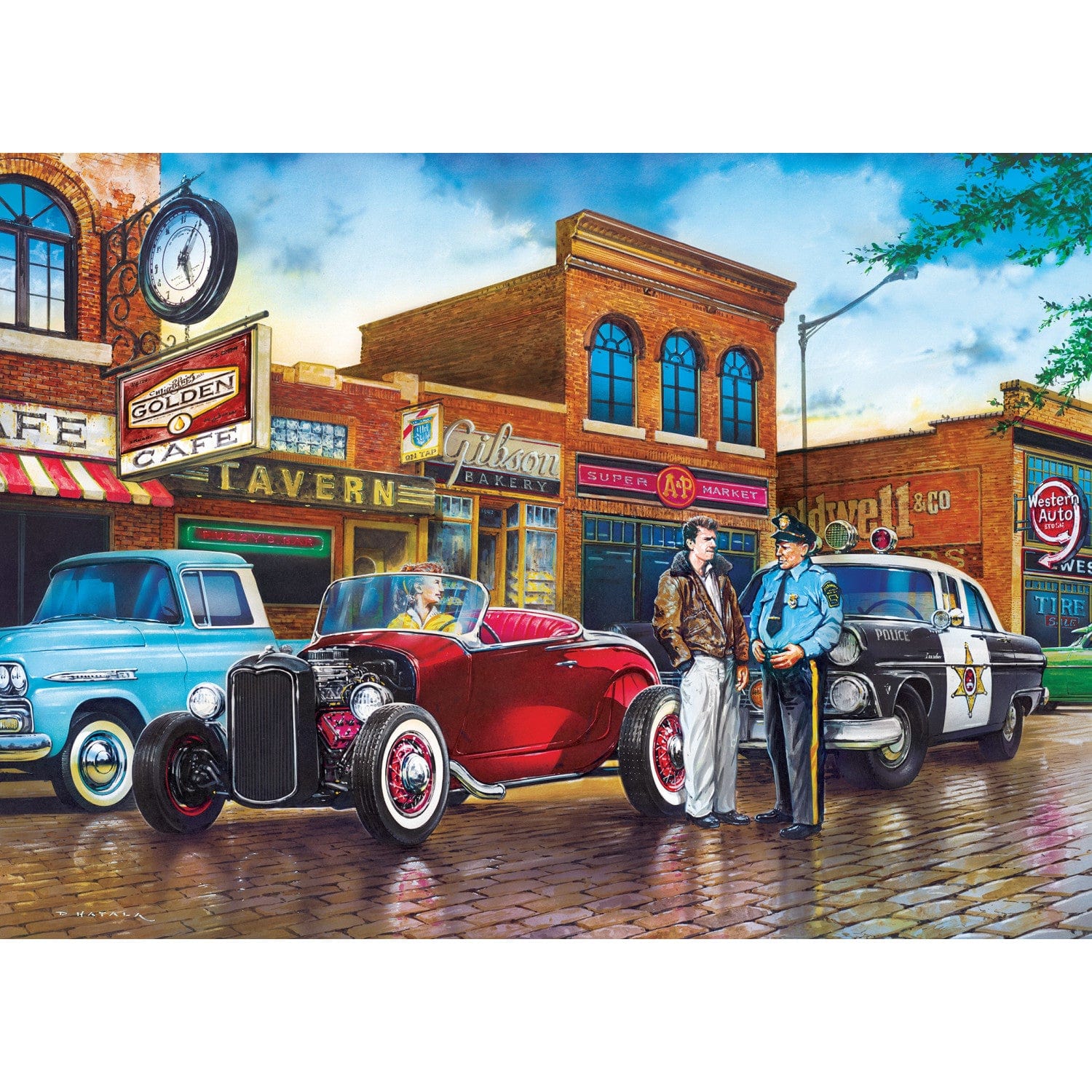 Hometown Heroes - A Little Too Loud 1000 Piece Jigsaw Puzzle - Image 2