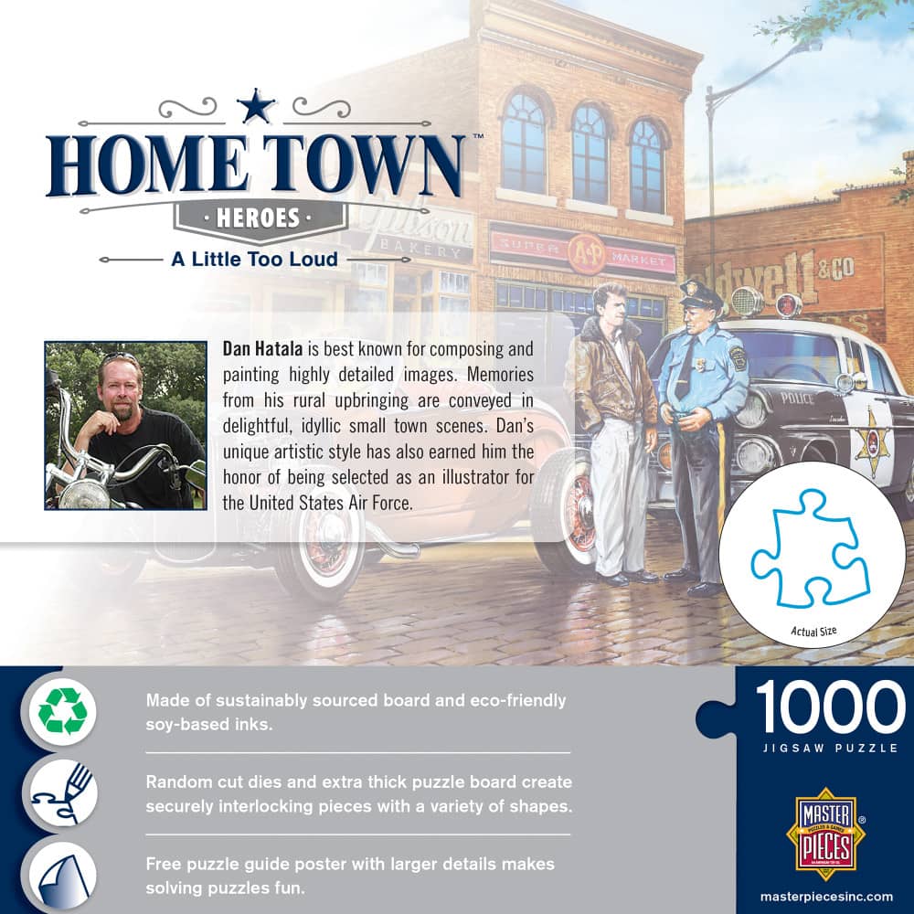 Hometown Heroes - A Little Too Loud 1000 Piece Jigsaw Puzzle - Image 3
