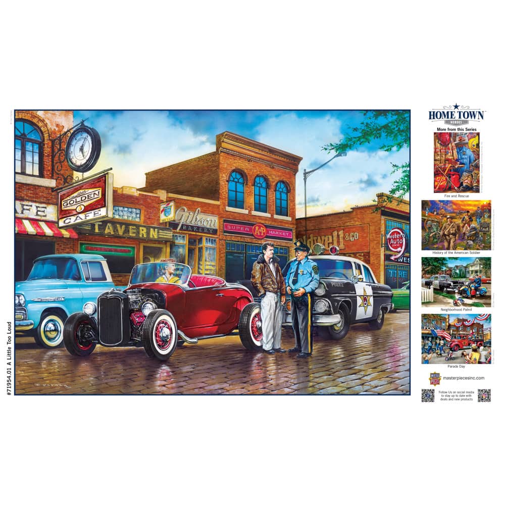 Hometown Heroes - A Little Too Loud 1000 Piece Jigsaw Puzzle - Image 4