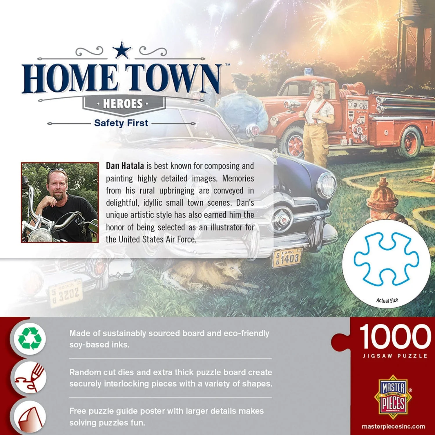Hometown Heroes - Safety First 1000 Piece Jigsaw Puzzle - Image 3