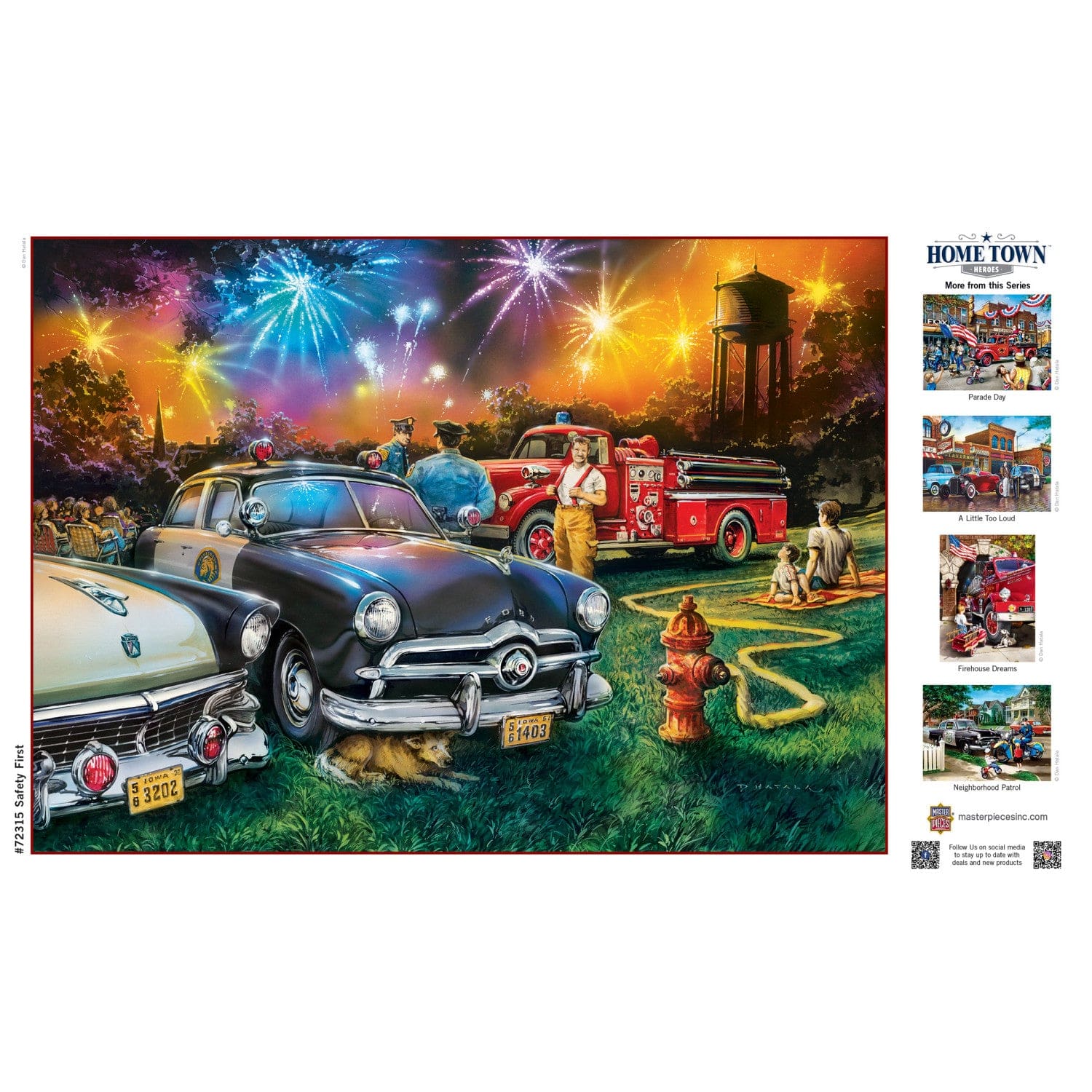 Hometown Heroes - Safety First 1000 Piece Jigsaw Puzzle - Image 4