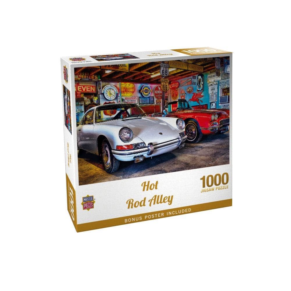 Hot Rod Alley - Jigsaw Puzzle - Image 2