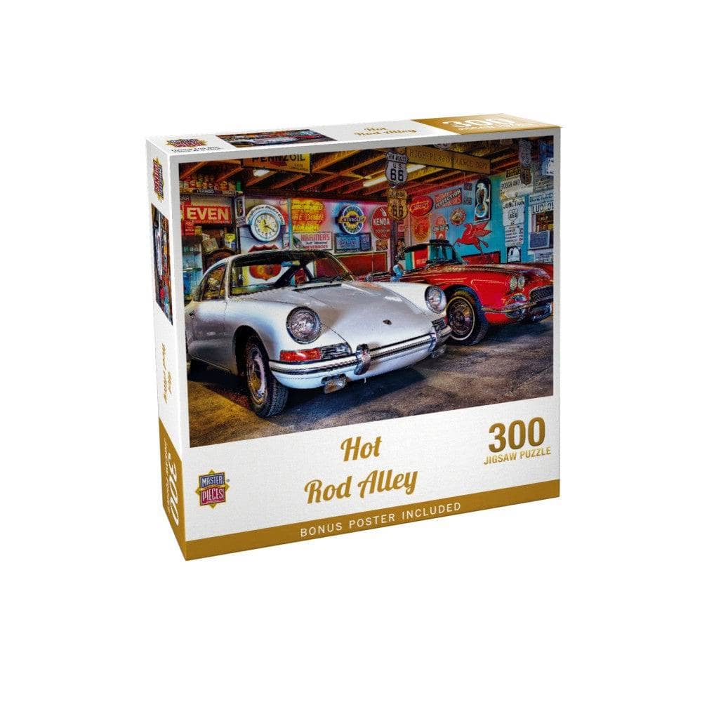 Hot Rod Alley - Jigsaw Puzzle - Image 4