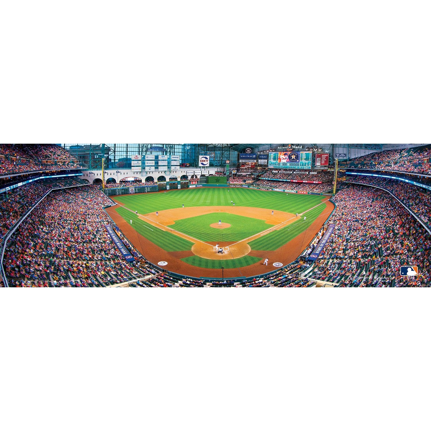 Houston Astros - 1000 Piece Panoramic Jigsaw Puzzle - Image 2