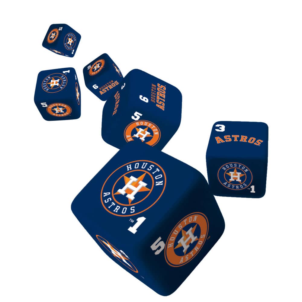 Houston Astros Dice Set - 19mm - Image 2