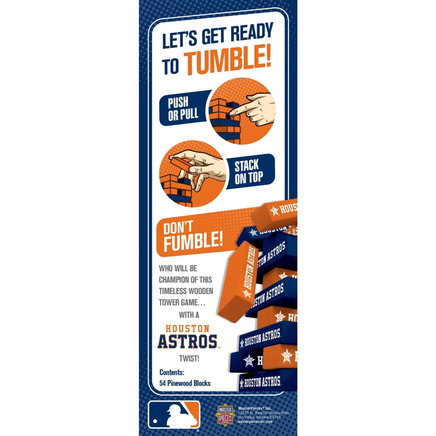 Houston Astros Tumble Tower - Image 3