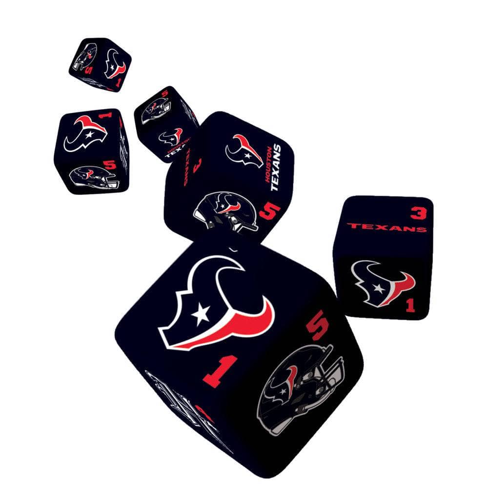 Houston Texans Dice Set - 19mm - Image 2