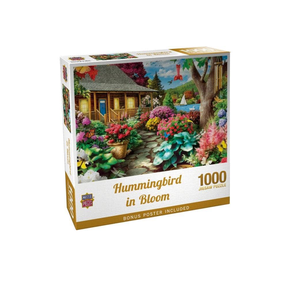 Hummingbird in Bloom - Jigsaw Puzzle - Image 2