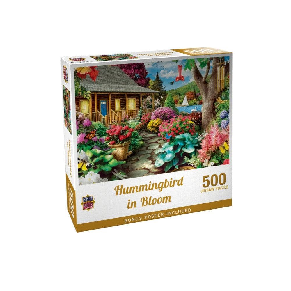 Hummingbird in Bloom - Jigsaw Puzzle - Image 3